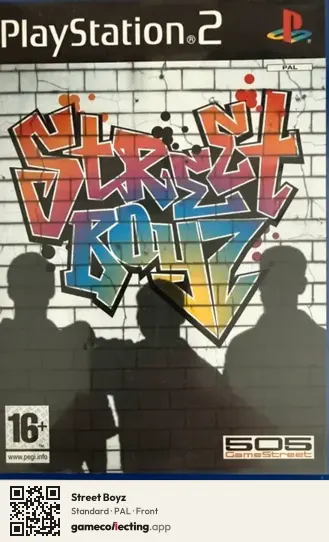Street Boyz PlayStation 2, PAL box front