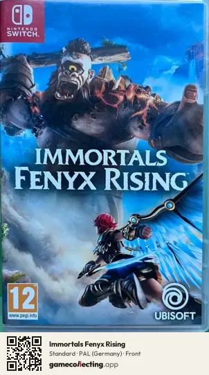 Immortals Fenyx Rising Nintendo Switch, Germany box front