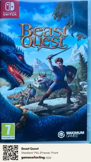 Beast Quest Nintendo Switch, France box front