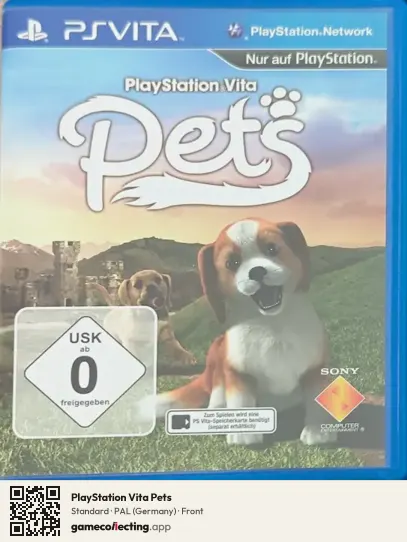 PlayStation Vita Pets PlayStation Vita, Germany box front