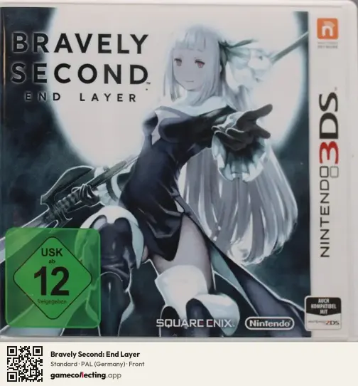 Bravely Second: End Layer Nintendo 3DS, Germany box front