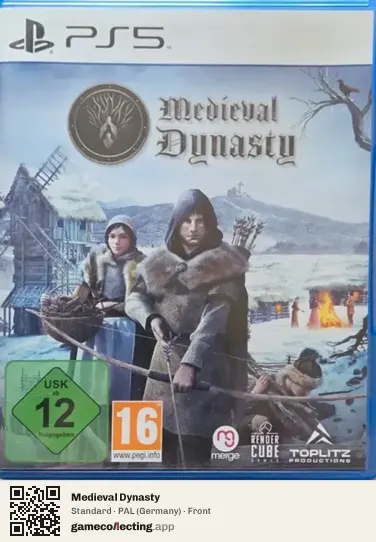 Medieval Dynasty PlayStation 5, Germany box front