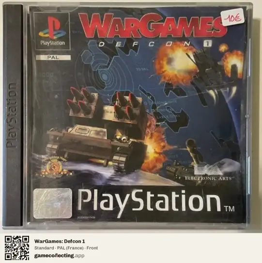 WarGames: Defcon 1 PlayStation, France box front