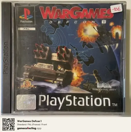 WarGames: Defcon 1 PlayStation, France box front