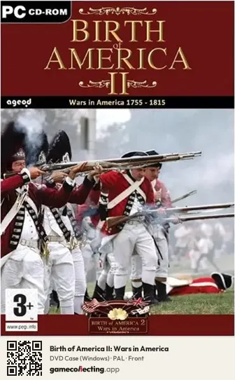 Birth of America II: Wars in America Computer, PAL box front