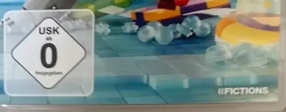 LEGO Party!, the USK square on its front