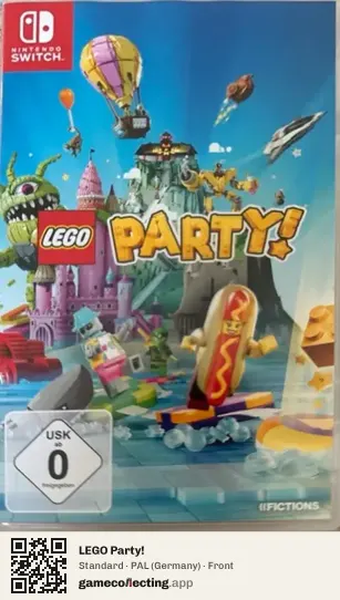 LEGO Party! Nintendo Switch, Germany box front