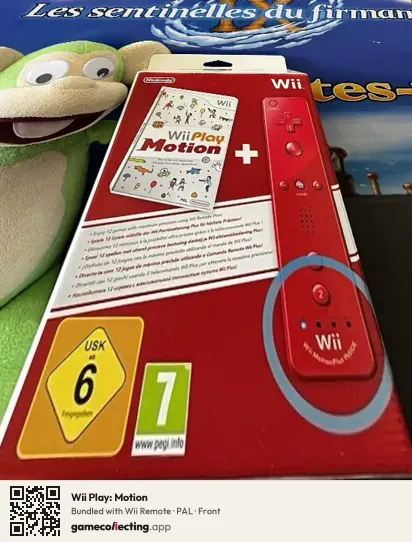 Wii Play: Motion Nintendo Wii, PAL box front