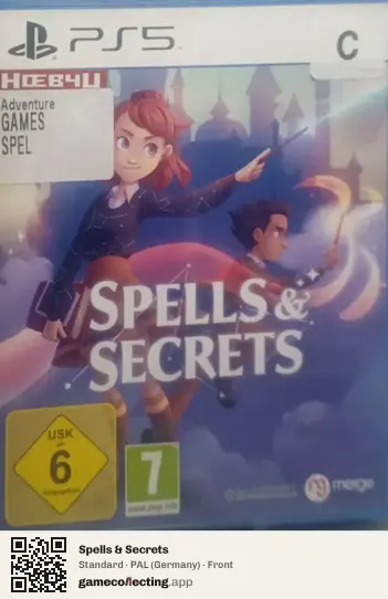 Spells & Secrets PlayStation 5, Germany box front