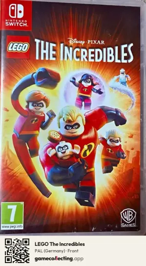 LEGO The Incredibles Nintendo Switch, Germany box front