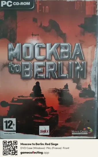 Moscow to Berlin: Red Siege Computer, France box front