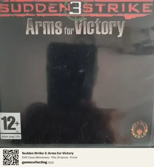 Sudden Strike 3: Arms for Victory Computer, France box front