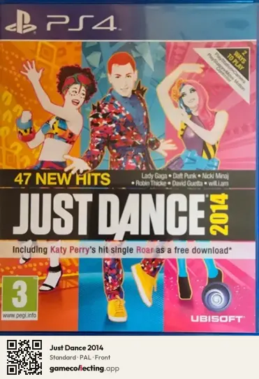 Just Dance 2014 PlayStation 4, PAL box front