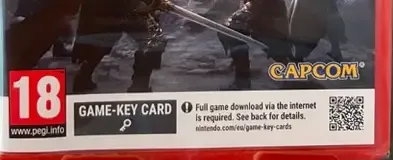 Dragon's Dogma 2: Dark Arisen, the PEGI square on its front