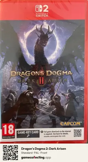 Dragon's Dogma 2: Dark Arisen Nintendo Switch 2, PAL box front