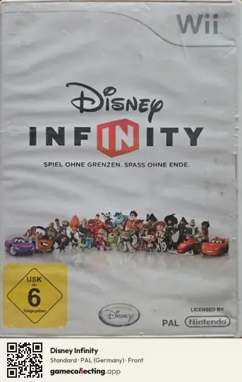 Disney Infinity Nintendo Wii, Germany box front