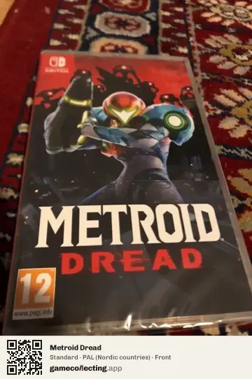 Metroid Dread Nintendo Switch, Nordic countries box front