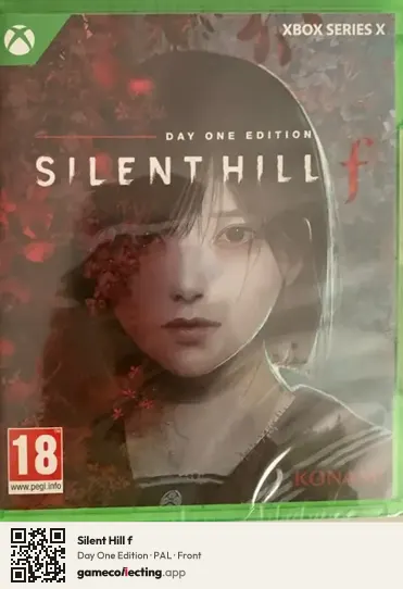 Silent Hill f Xbox Series X, PAL box front