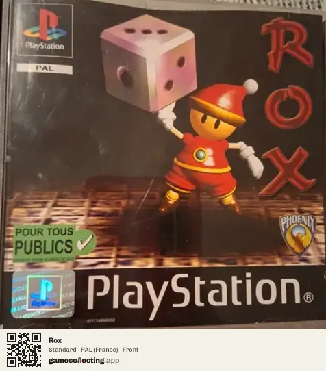 Rox PlayStation, France box front