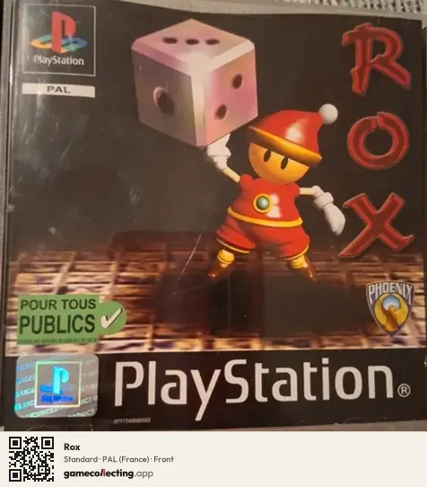 Rox PlayStation, France box front