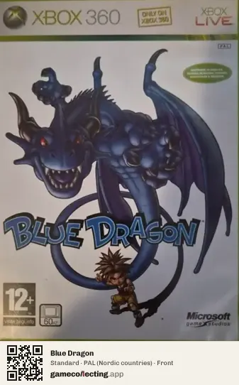Blue Dragon Xbox 360, Nordic countries box front