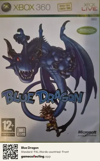 Blue Dragon Xbox 360, Nordic countries box front