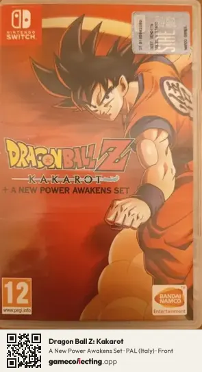 Dragon Ball Z: Kakarot Nintendo Switch, Italy box front