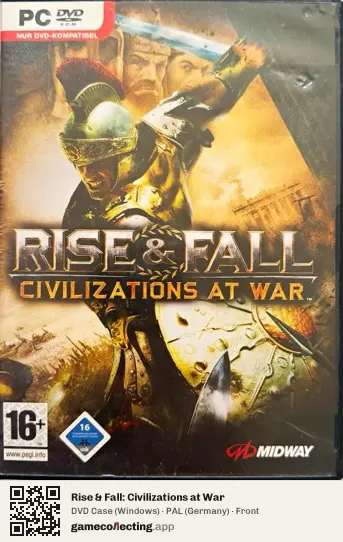 Rise & Fall: Civilizations at War Computer, Germany box front