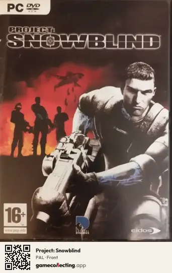 Project: Snowblind Computer, PAL box front