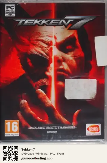 Tekken 7 Computer, PAL box front