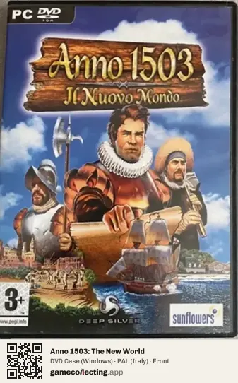 Anno 1503: The New World Computer, Italy box front