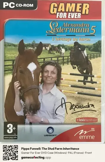 Pippa Funnell: The Stud Farm Inheritance Computer, France box front