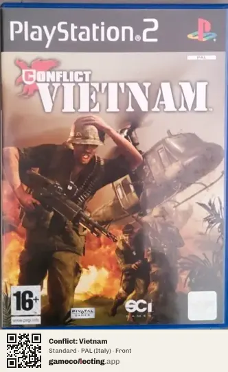 Conflict: Vietnam PlayStation 2, Italy box front