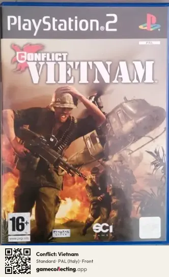 Conflict: Vietnam PlayStation 2, Italy box front