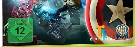 LEGO Marvel's Avengers, the USK square on its front