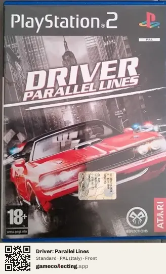 Driver: Parallel Lines PlayStation 2, Italy box front