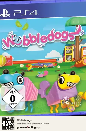 Wobbledogs PlayStation 4, Germany box front