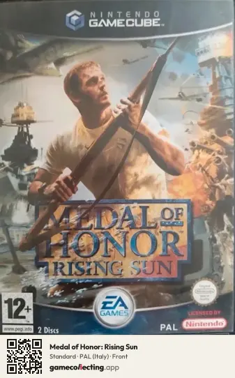 Medal of Honor: Rising Sun Nintendo GameCube, Italy box front