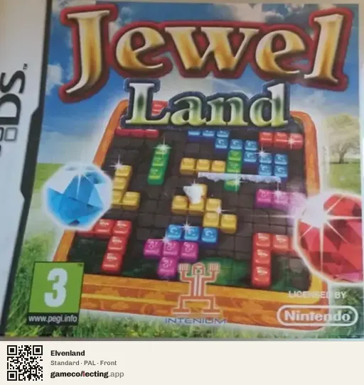Elvenland Nintendo DS, PAL box front
