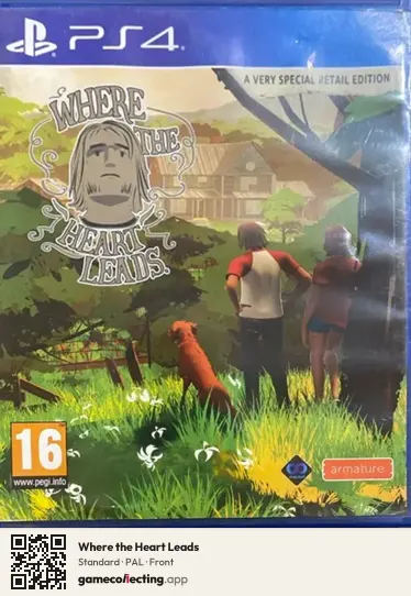 Where the Heart Leads PlayStation 4, PAL box front