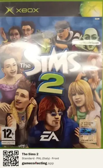 The Sims 2 Xbox, Italy box front