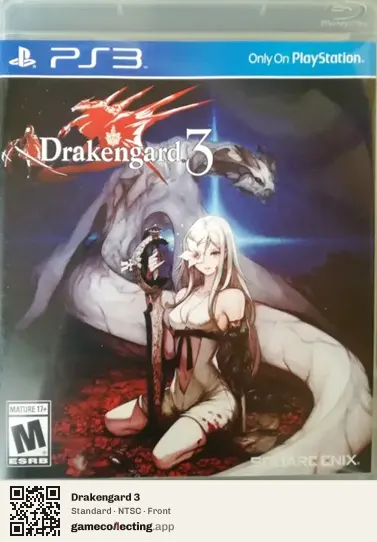 Drakengard 3 PlayStation 3, NTSC box front