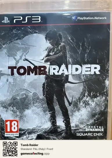 Tomb Raider PlayStation 3, Italy box front