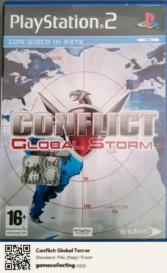 Conflict: Global Terror PlayStation 2, Italy box front