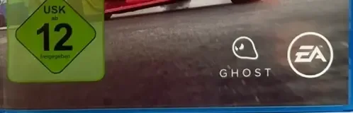 Need for Speed Payback, the USK square on its front