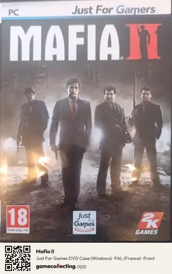 Mafia II Computer, France box front