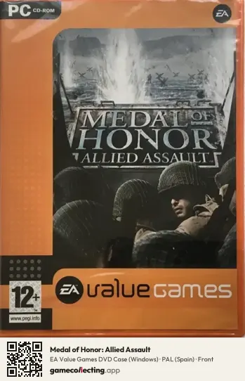 Medal of Honor: Allied Assault Computer, Spain box front