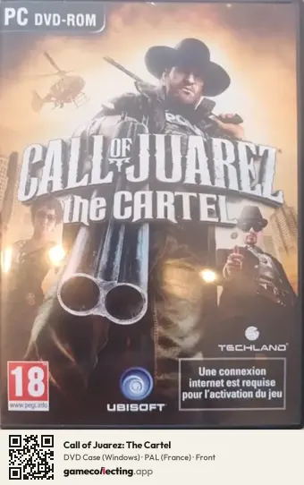 Call of Juarez: The Cartel Computer, France box front