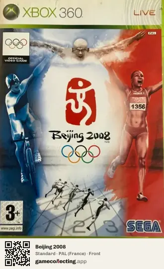 Beijing 2008 Xbox 360, France box front