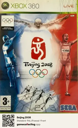 Beijing 2008 Xbox 360, France box front